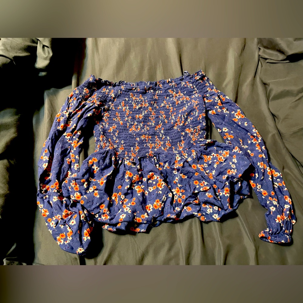 Japna long sleeve floral shirt